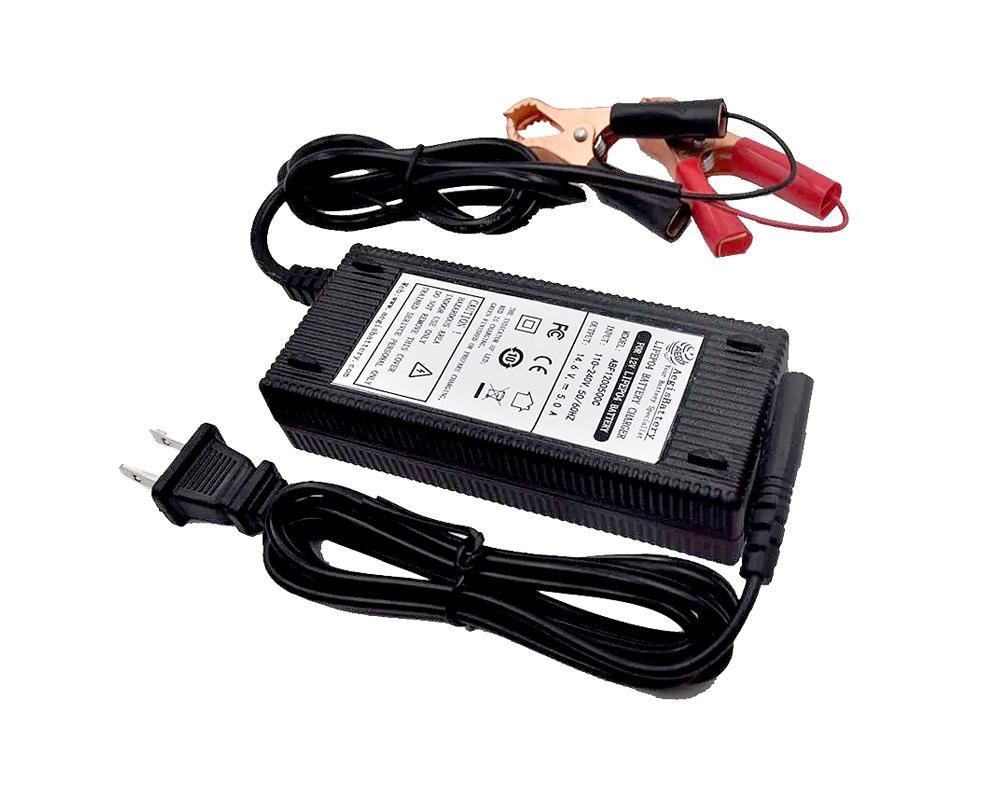 12V 5A Lithium Battery Charger (LiFePO4)